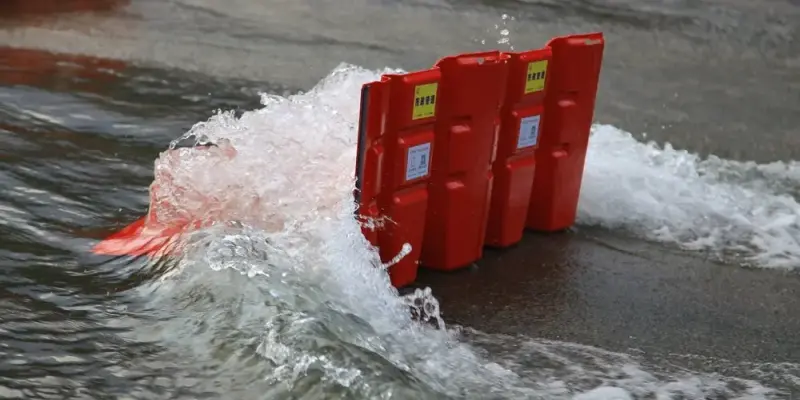 flood diversion barrier